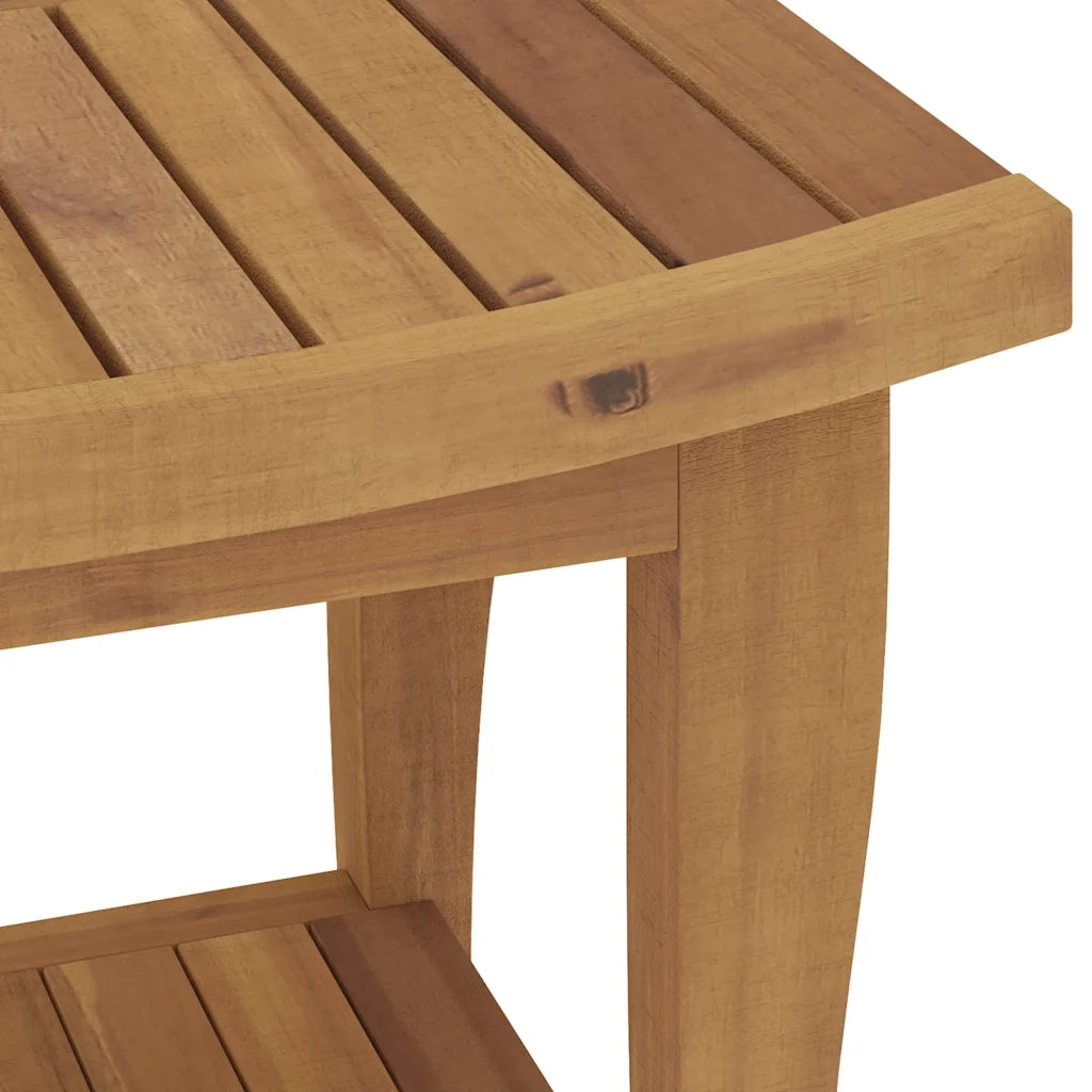 Panca da Doccia 50x35x45 cm in Legno Massello di Teak cod mxl 58931