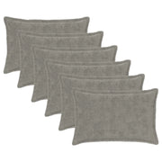 Federa 6 pcs HOUTEN Grigio Chiaro 40 x 60 cm 917709