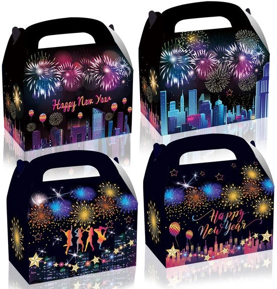 Cadeaudozen in legno con coperchio - Set di 12 pezzi