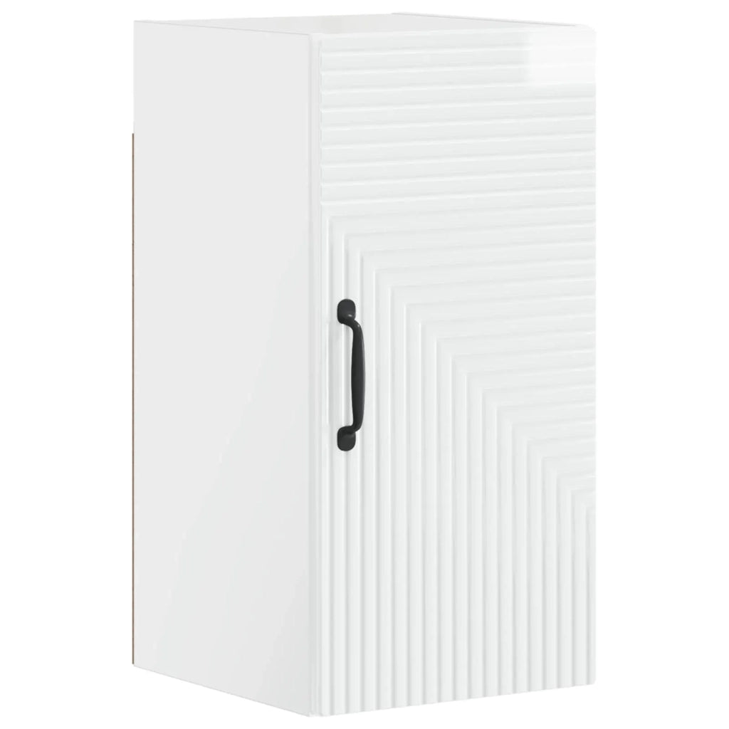 Set di armadietti da bagno in 3 pezzi HAARLEM Bianco Lucido 3417778