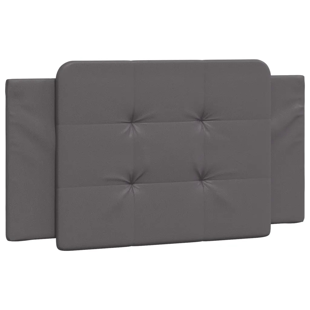 Cuscino Testiera Zadar Grigio 100 cm in Similpelle 374846