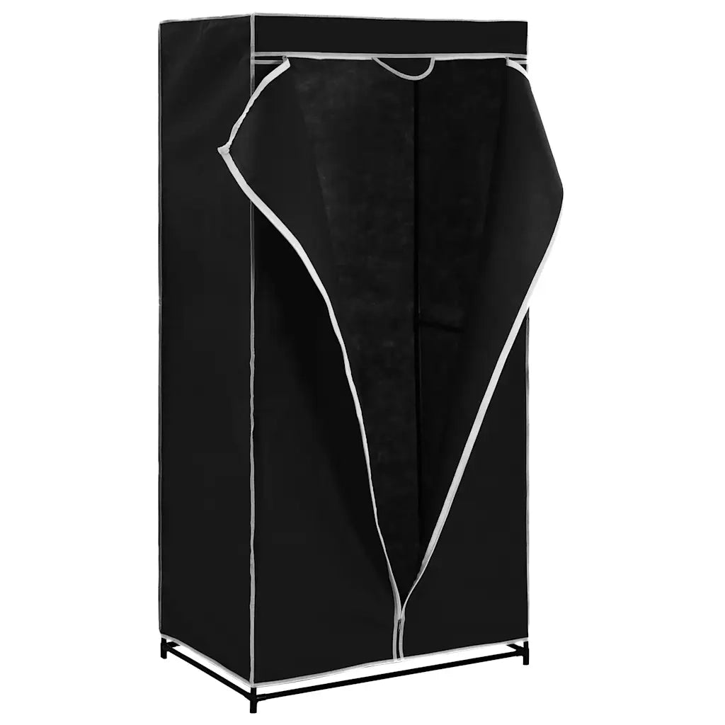 Armadio Nero 75x50x160 cm 282437