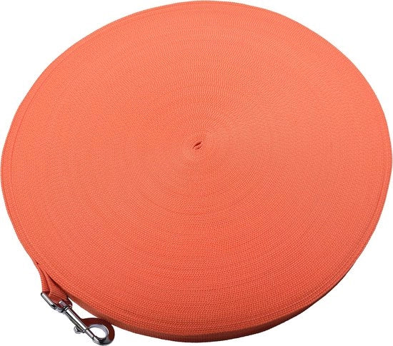 Corda di Addestramento per Cani da 3m a 70m (60m in Arancione)