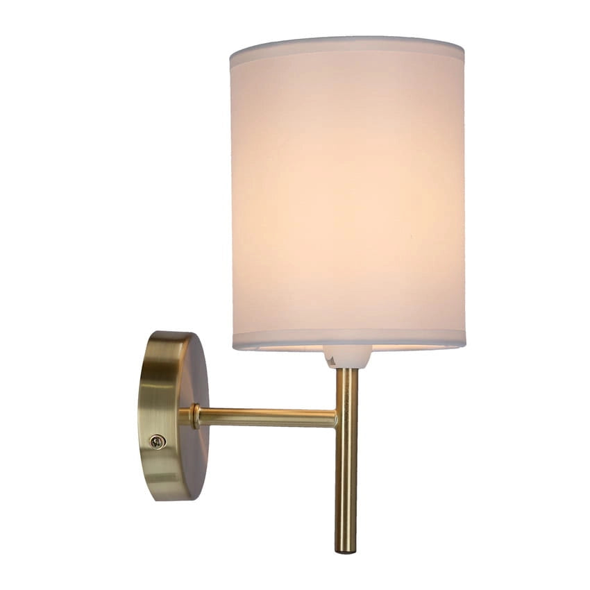 Applique Candellux YAN 21-45386 ottone bianca E14 1 luce