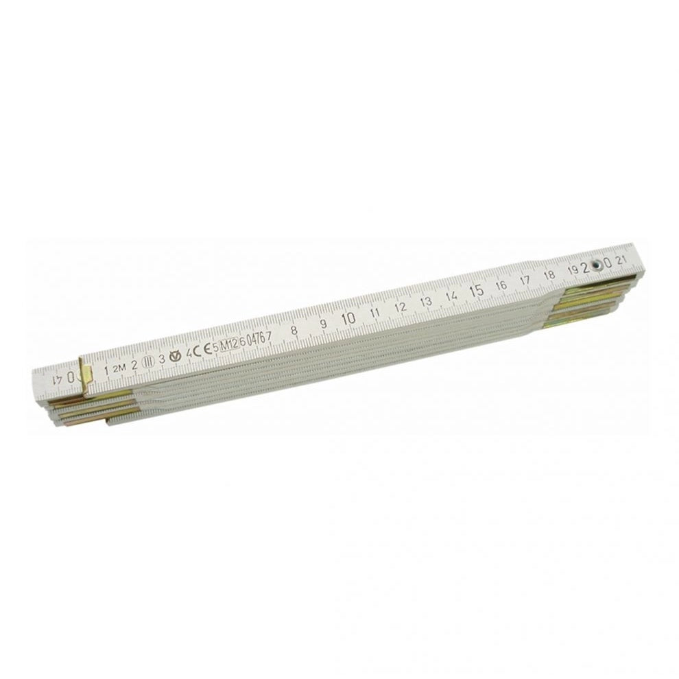 DOPPIOMETRO LEGNO BIANCO