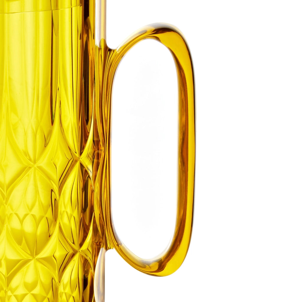 Caraffa Vanity con coperchio colore giallo 1750 cc