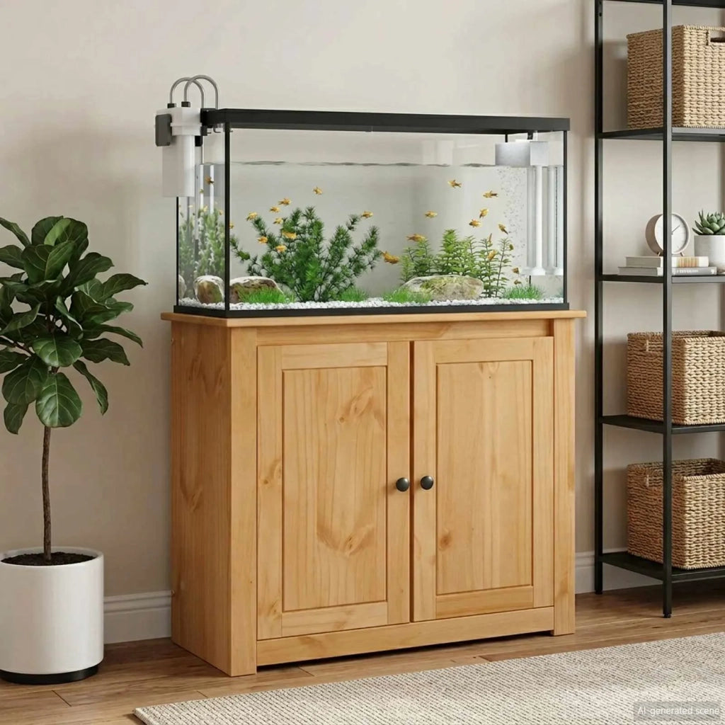 Supporto per Acquario PANAMA Marrone 81 x 36 x 73 cm 42034039