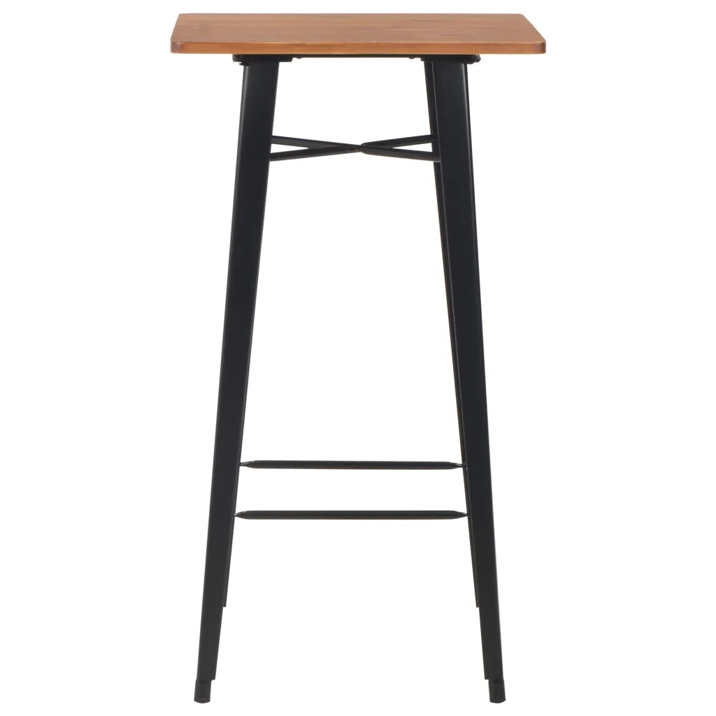Set da Bar 3 pz in Acciaio Marrone Nero 276847