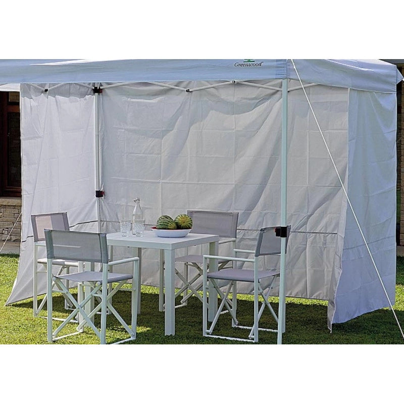 Tende Laterali Per Gazebo 3x4,5 Pieghevole Moia