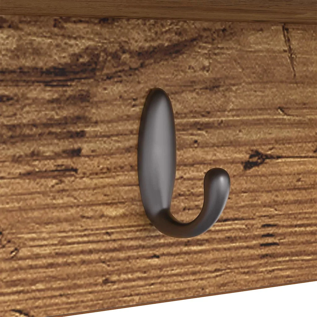 Appendiabiti a muro Legno vecchio 75 x 16 x 26 cm 874321