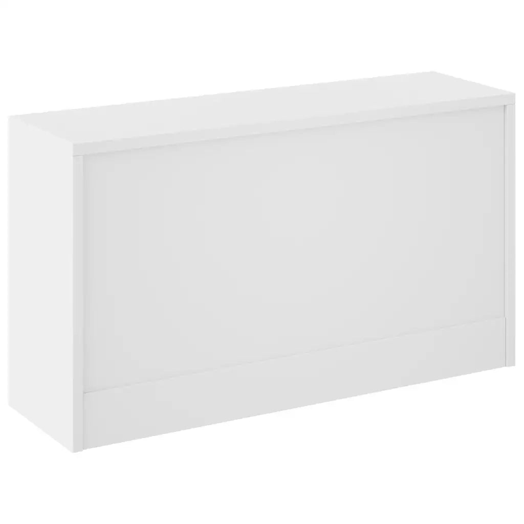 Panca con Scarpiera Bianca 80x24x45 cm 243050