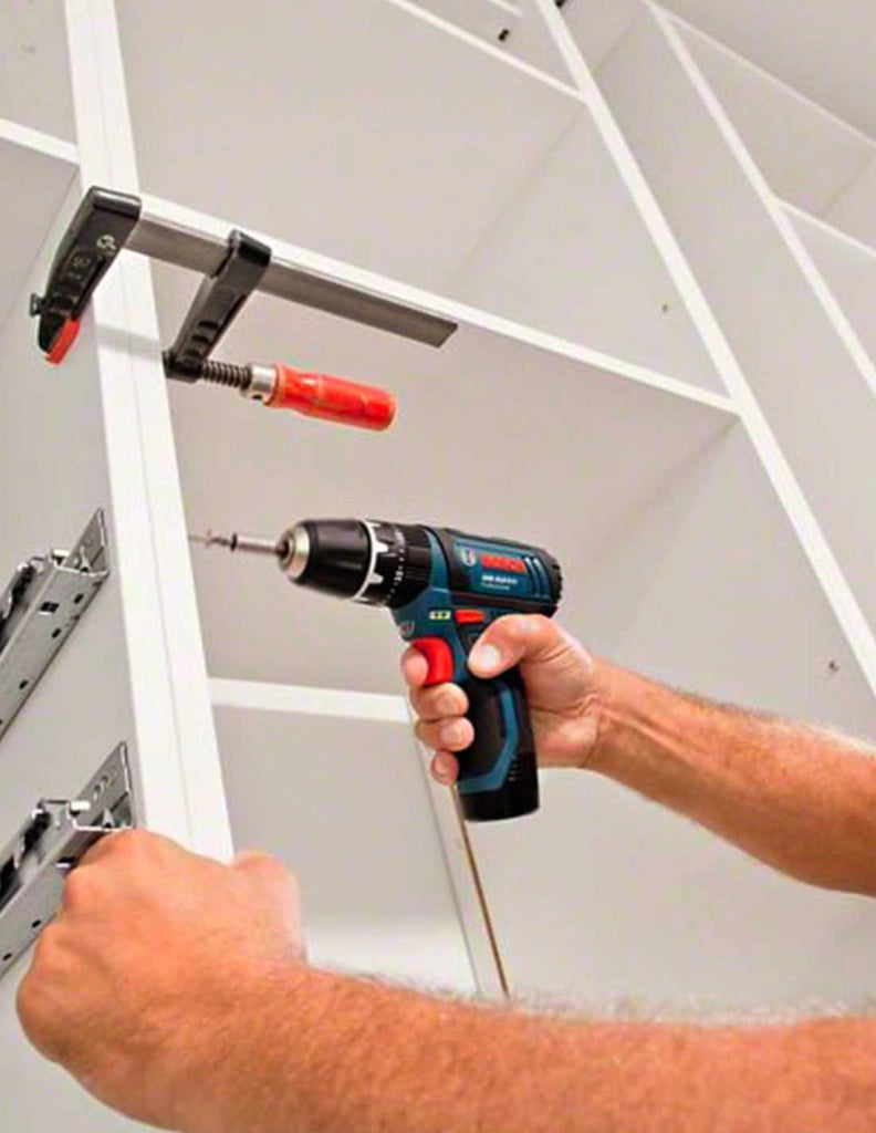 BOSCH Kit 12V B12GSBGDR2bat3a-40 (GSB 12V-15 + GDR 12V-10 + 2 x 3,0 Ah + GAL12V-40 + L-Boxx 102)