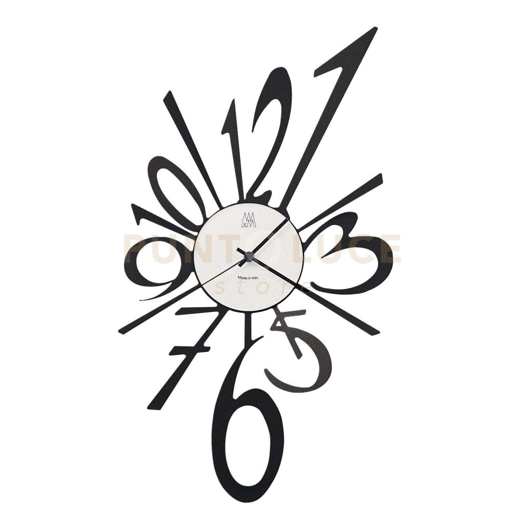 Orologio da parete di design Big Bang piccolo Nero