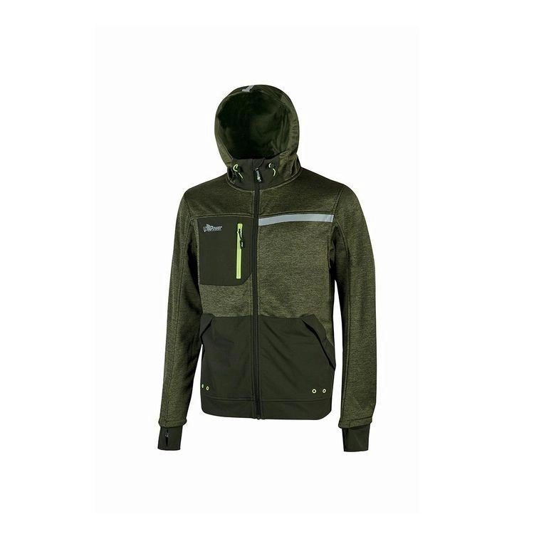 Felpa Galaxy Colore Verde Misura M U Power