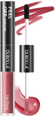 Labbra 2 in 1 - Stain e Gloss a Sfioro - Acqua-Resistente e Duratura Lunga