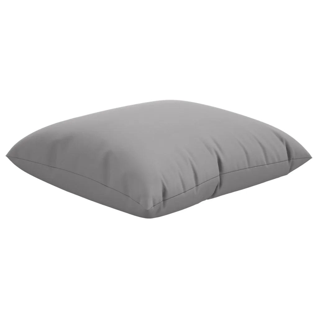 Cuscini per Divano 4 pz-Set di 4 Cuscini per Sofa Grigi 50x50 cm in Tessuto