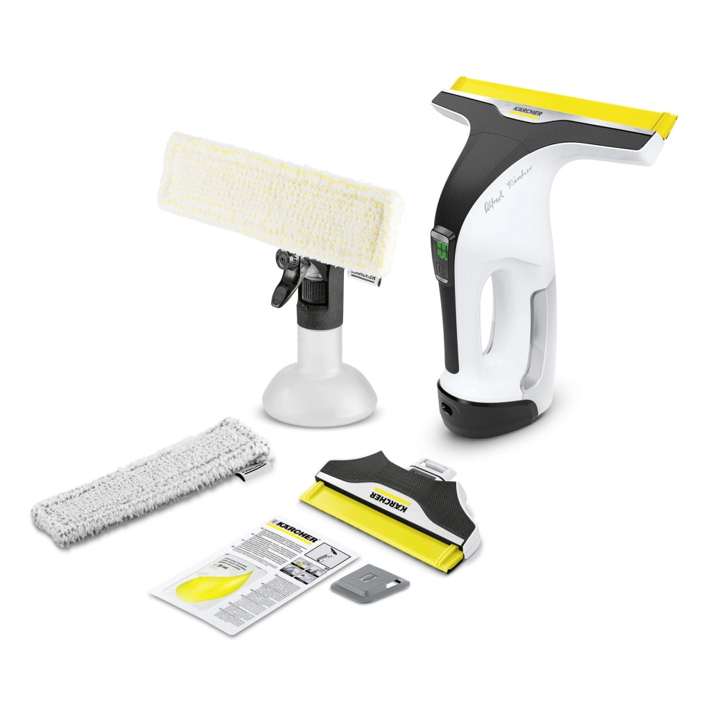 KARCHER Lavavetri a batteria WV 7 Signature Line - Serbatoio acqua sporca: 150 ml - Autonomia: 100 min - Tempo di ricarica della batteria: 170 min