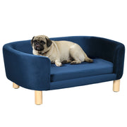 Cuccia per Cani da Interni, Divano per Gatti o Cani di Taglia Piccola Max. 10kg, Blu