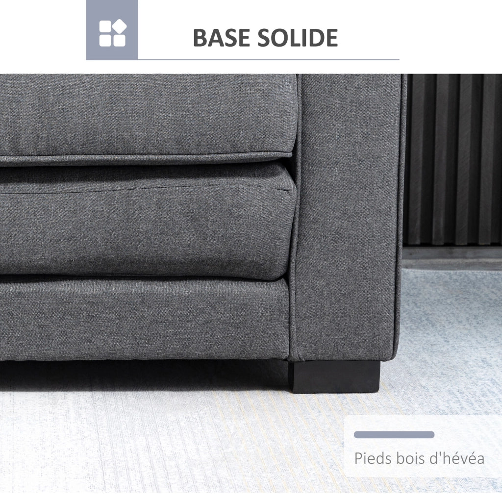 Divano letto 2 posti ¨C Minimal ¨C grigio 147,5x75x85 cm
