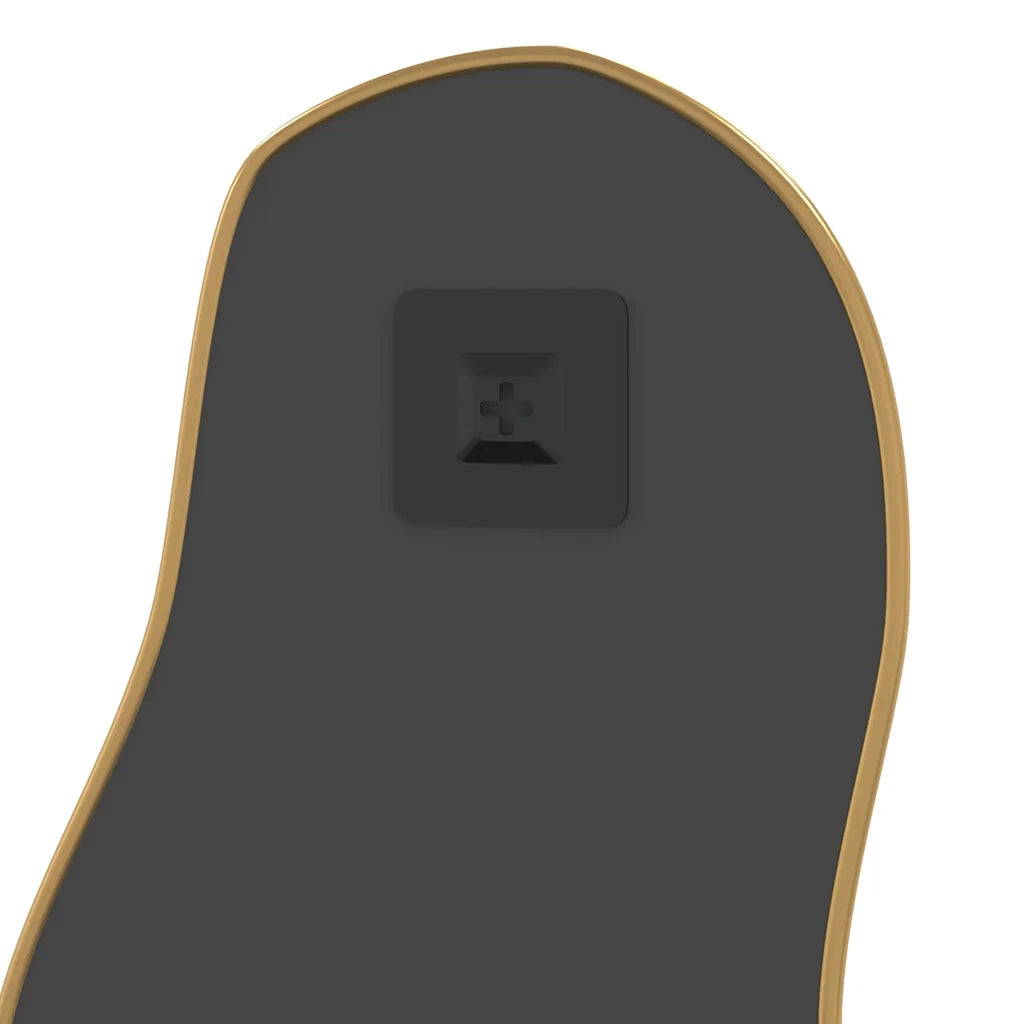 Specchio da Parete Dorato 100x45 cm 348263