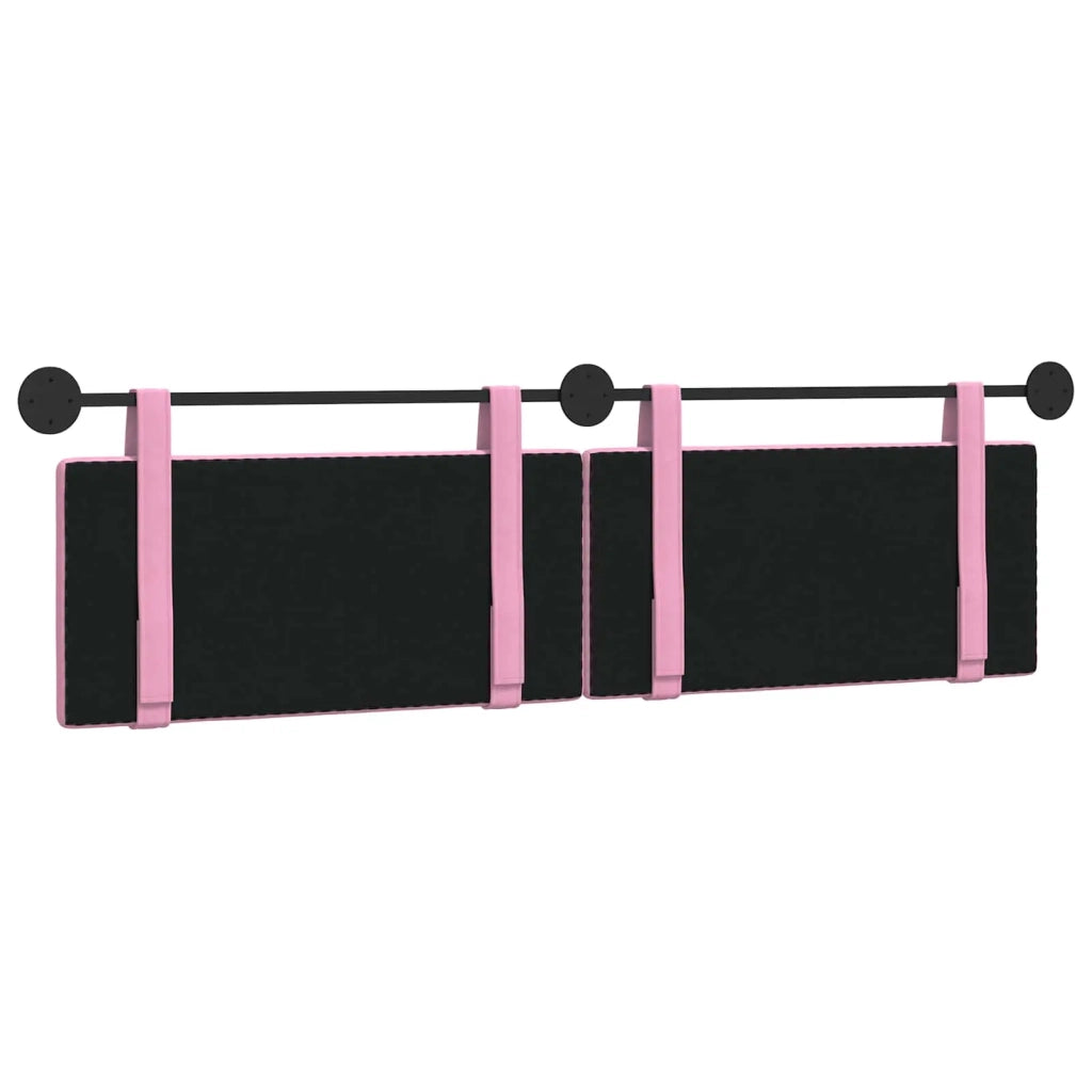 Testiera | Testata sospesa Rosa Tessuto