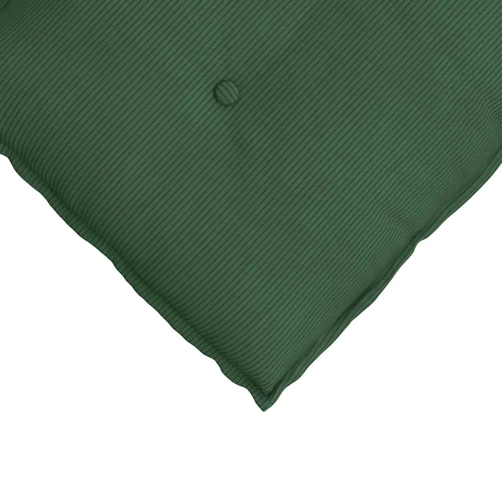 Cuscino per Schiena Verde Giungla 60 x 50 cm Tessuto in Cords 42014698