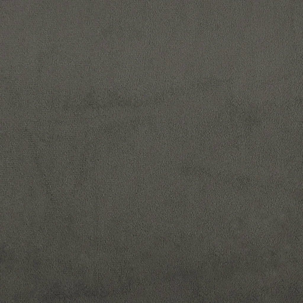 Letto matrimoniale | Letto per adulti | Giroletto senza Materasso Grigio Scuro 160x200 cm Velluto