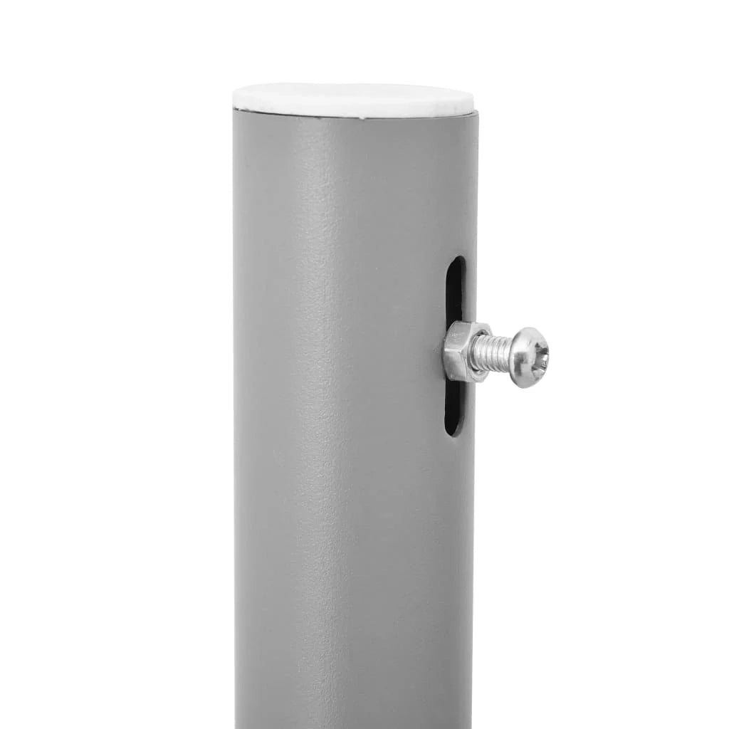 Tenda da sole laterale retrattile/schermo protettivo per patio giardino terrazza balcone 160 x 600 cm nero 02_0007437