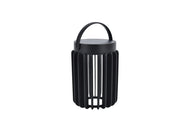 Lampada esterna portatile solare LED 300lm nera Lutec KOZY