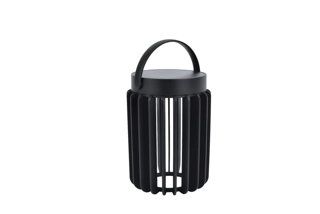 Lampada esterna portatile solare LED 300lm nera Lutec KOZY