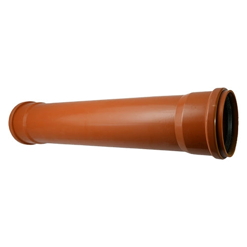 TUBO 2 BICCHIERI RAL  8023- Diam. 100 lungh. 3000- ESCLU- pezzi 1