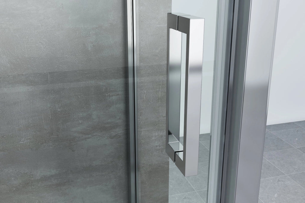 BOX CABINA DOCCIA 3 LATI 2 FISSI E UNO SCORREVOLE 87,5-90x155-160x87,5-90