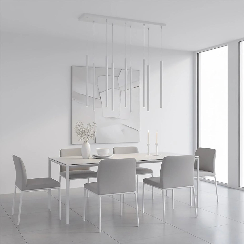 Lampada sospesa moderna SELTER grigia 9xG9 Emibig