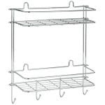 Mensola per Doccia Doppio Linea Slim Misure 28 x 11 x 32 cm