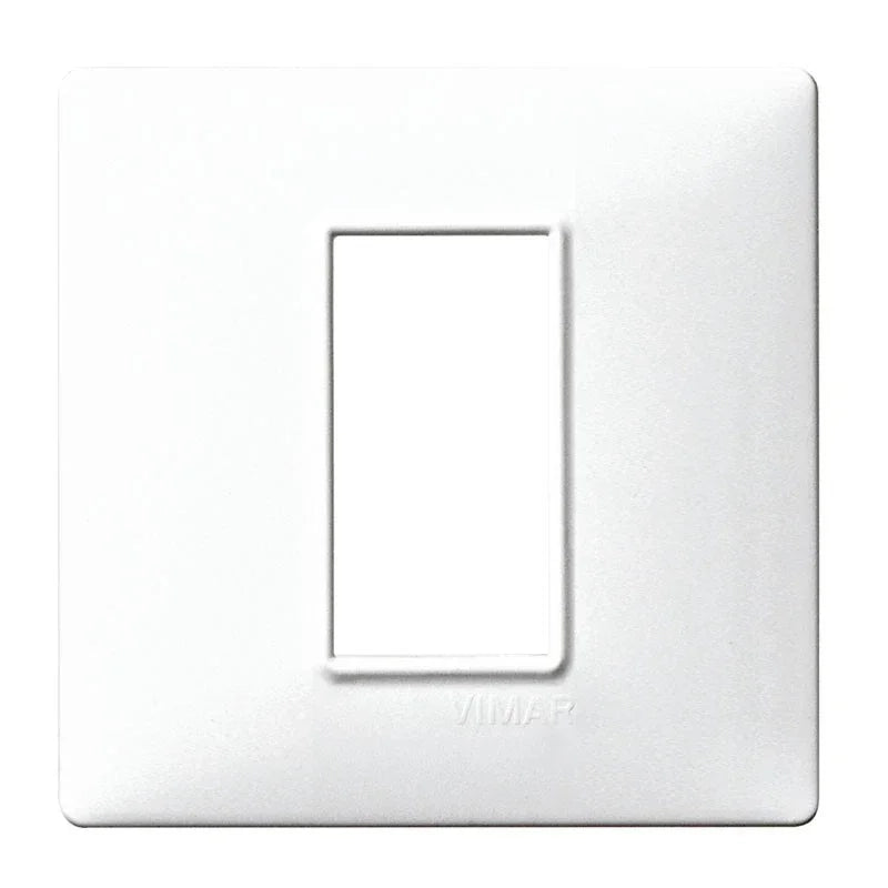 Placca Vimar Plana 1 modulo colore bianco 14641.01