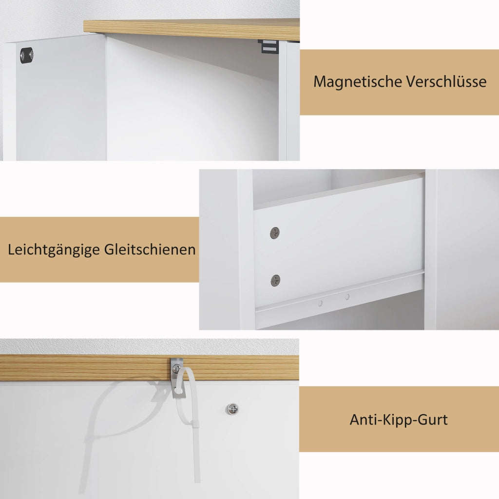 Credenza ¨C Minimal ¨C Bianco