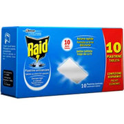 RAID PIASTRINE ANTIZANZARE Confezione 10 pezzi - JOHNSON