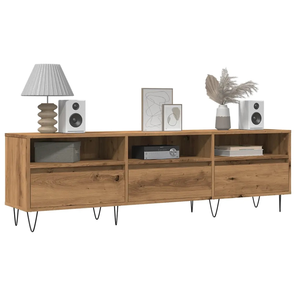 Mobile TV | Armadietto TV | Mobile Porta TV Legno Antico 150x30x44,5 cm Legno Multistrato