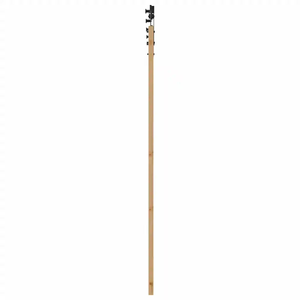 Porta scorrevole ORKDAL Naturale e Nero 93 x 202 cm 3331867
