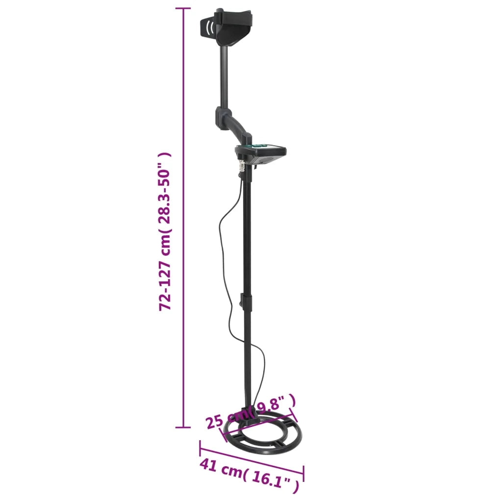 Metal Detector 24 cm Profondit¨¤ Ricerca Schermo LCD CFW5544638