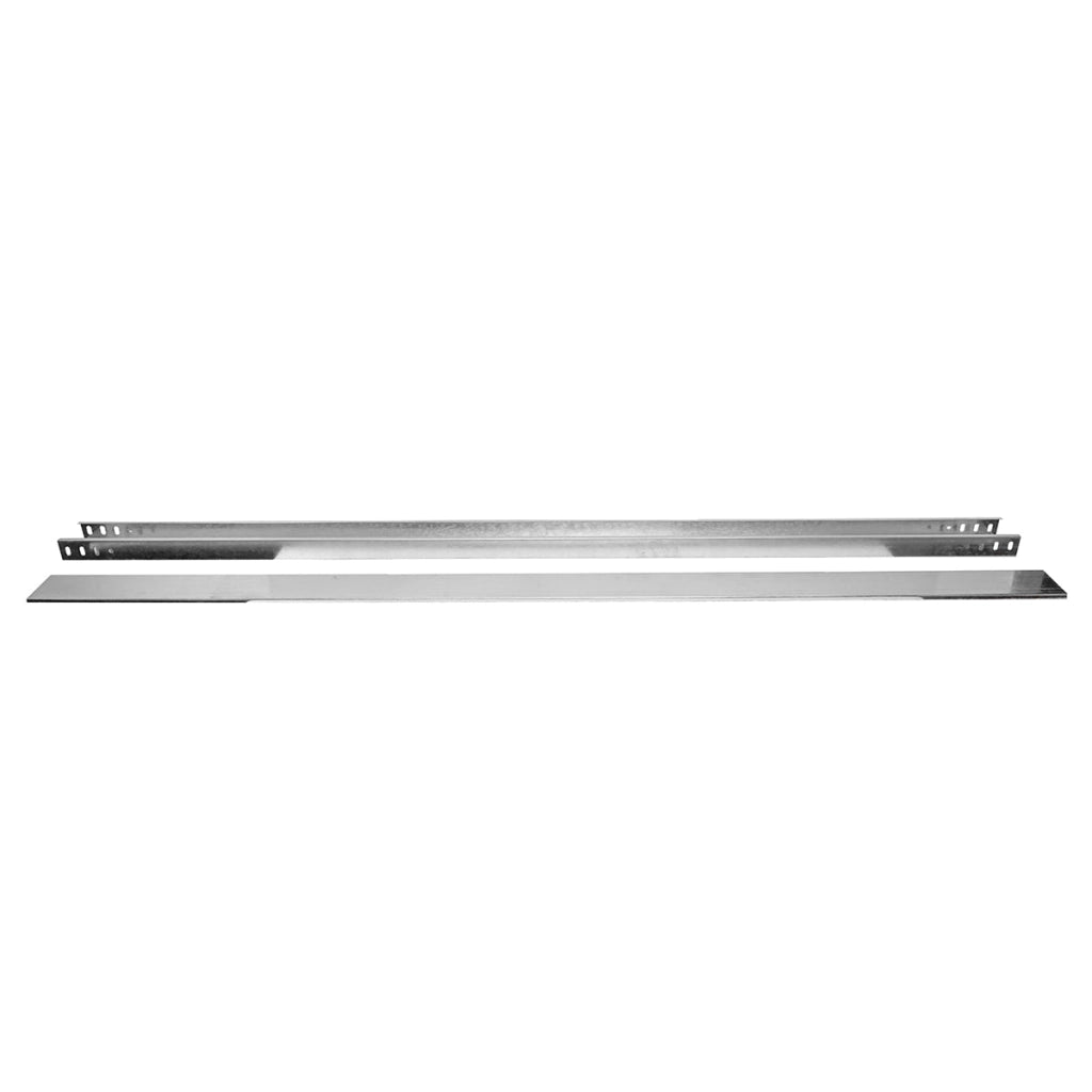 Grondaia metallica non forata, zincata 50x100x2000mm