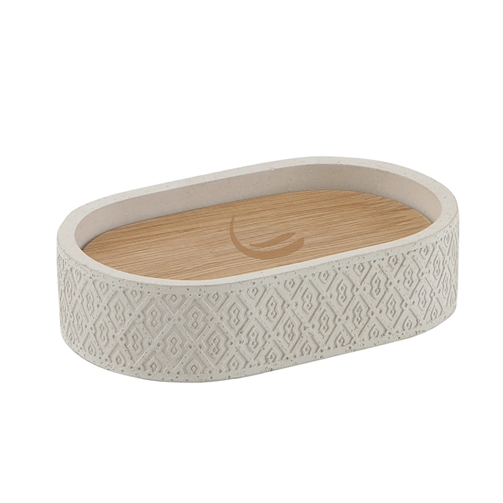 Set da 4 accessori d' appoggio GEDY linea Afrodite grigio