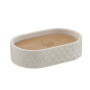 Set da 4 accessori d' appoggio GEDY linea Afrodite grigio