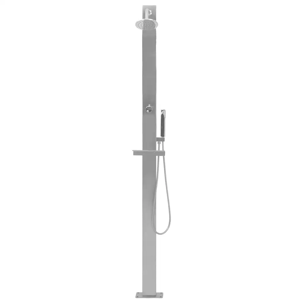 Doccia da Giardino in Acciaio Inox Lineare 48198