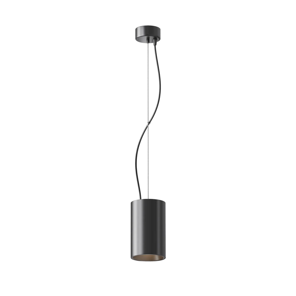 Maytoni Sospensione Moderna Efir 1 luce LED integrato nero alluminio