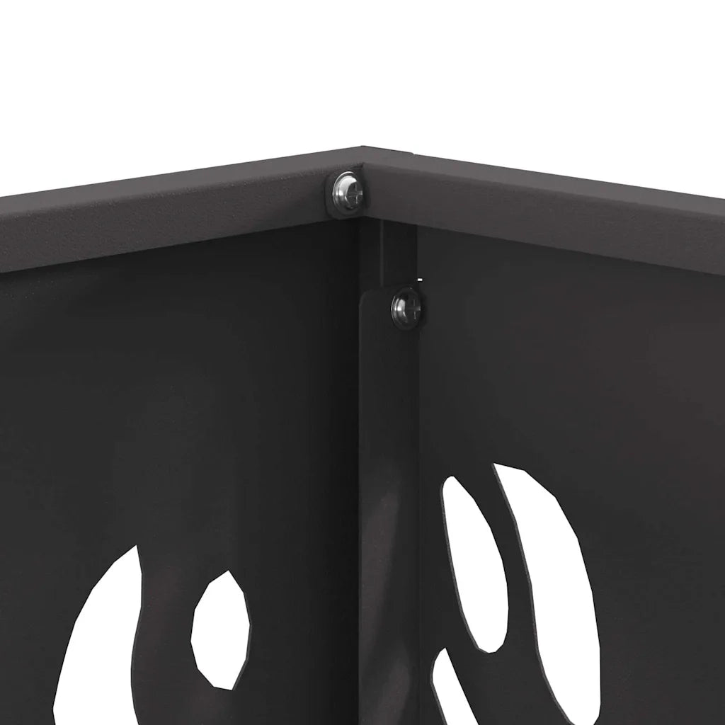 Focolare Nero 40 x 40 x 40 cm Acciaio CFW6322830
