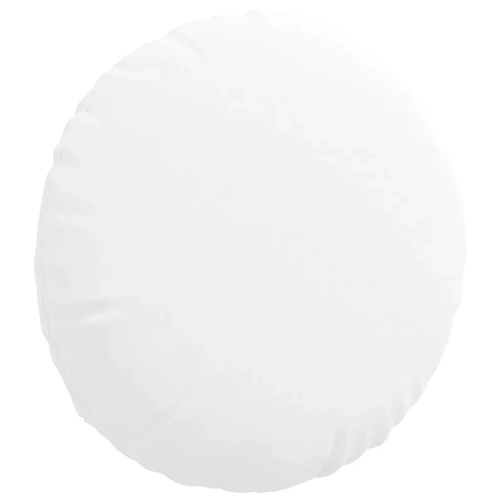 Cuscini per Seduta 2 pcs Bianco Ø40 x 13 cm Tessuto 42014131