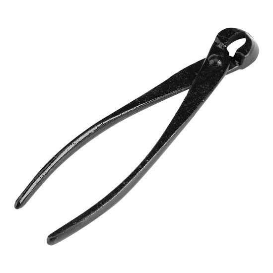 Taglierino per bonsai - Cacciapunta professionale - Nero - Manico a forma di palla - Attrezzo con pomo rotondo - Ideale per manutenzione giardino - 205mm