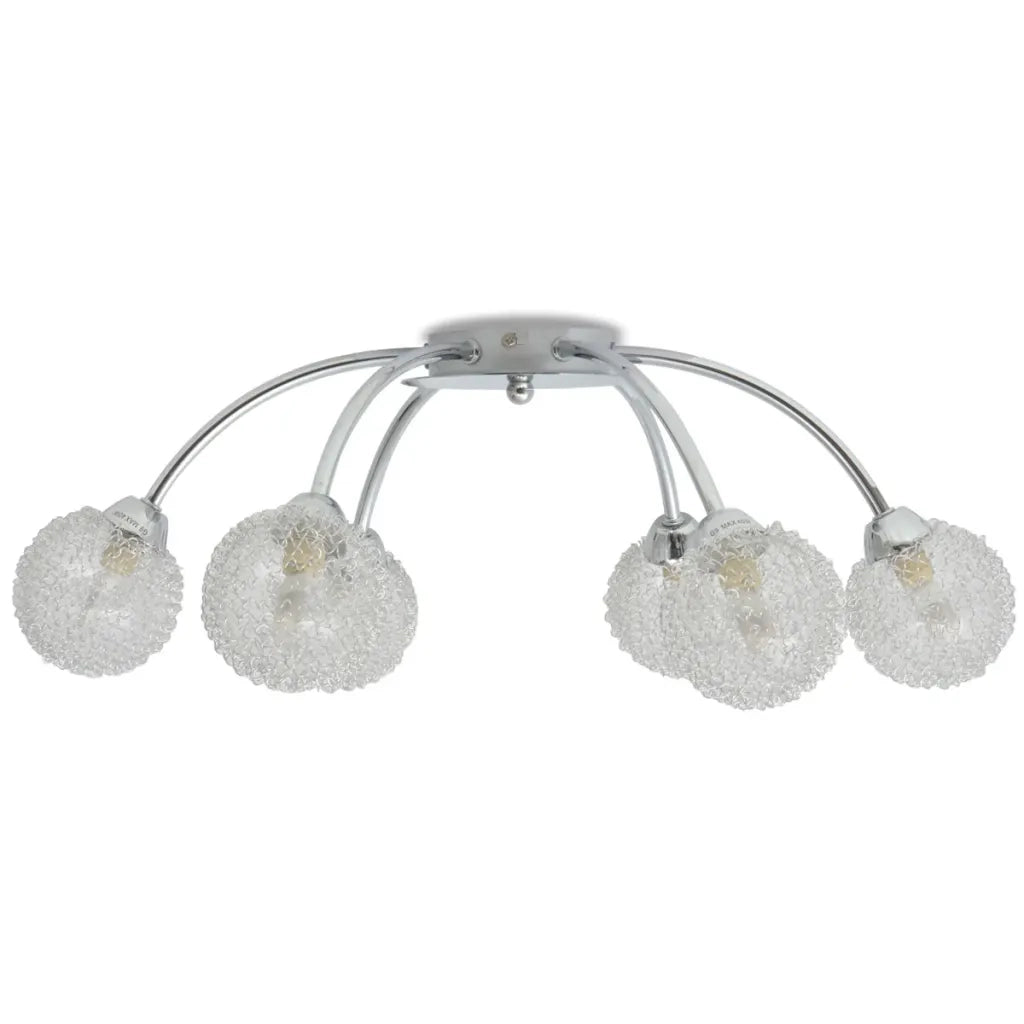 Lampadario da Soffitto con 6 Lampadine LED G9 240 W 50491
