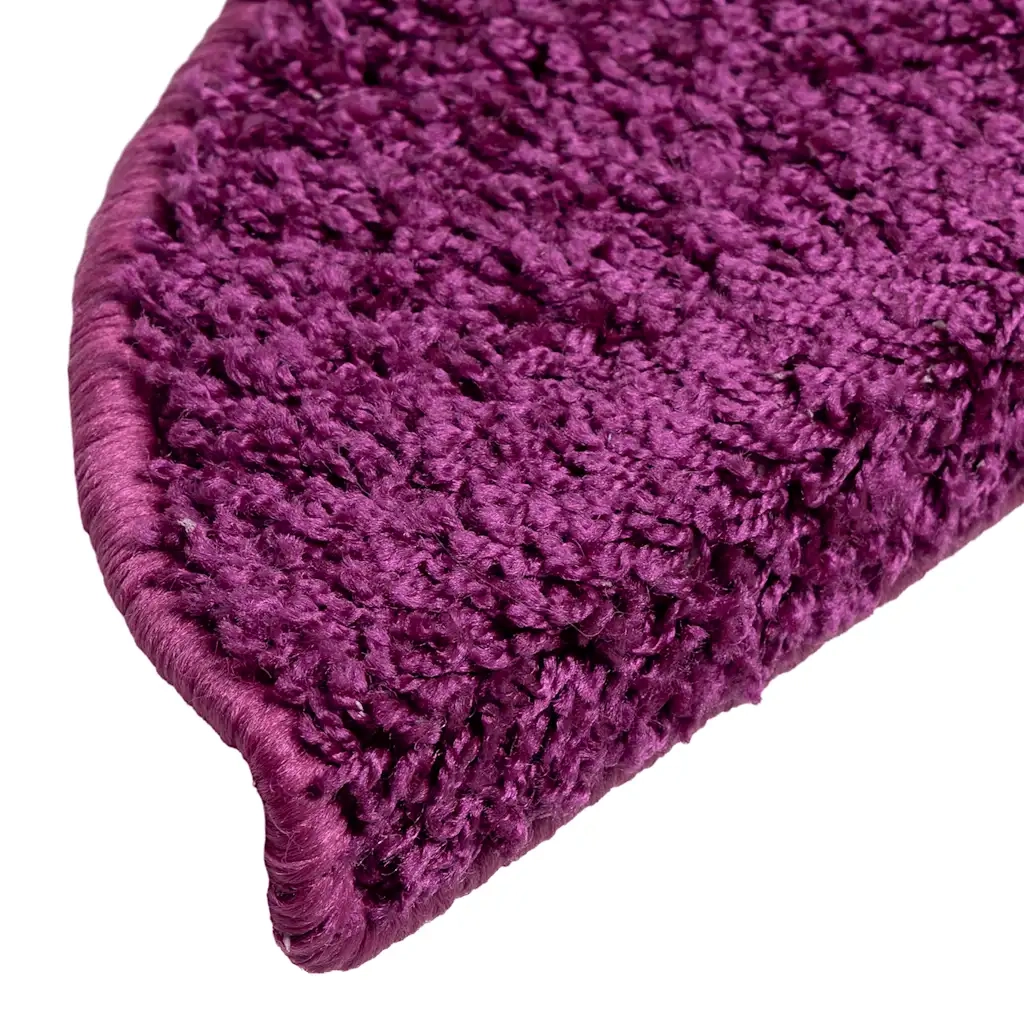 Tappetini per scale 30 pz 56x17x3 cm Viola Semicircolari 3365804
